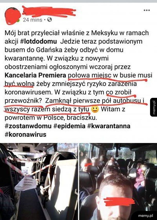To niezła kwarantanna