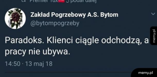 Pracy nie ubywa