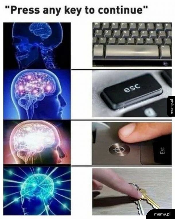 Press a key