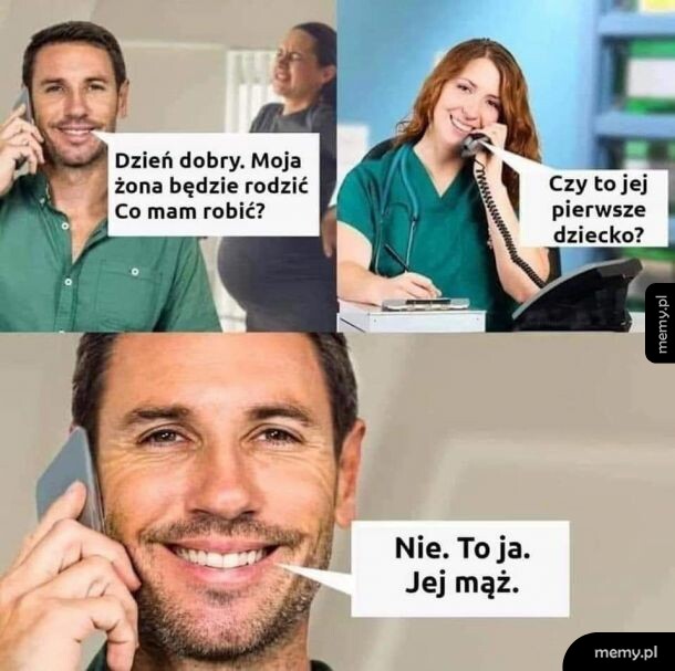 Mąż śmieszek