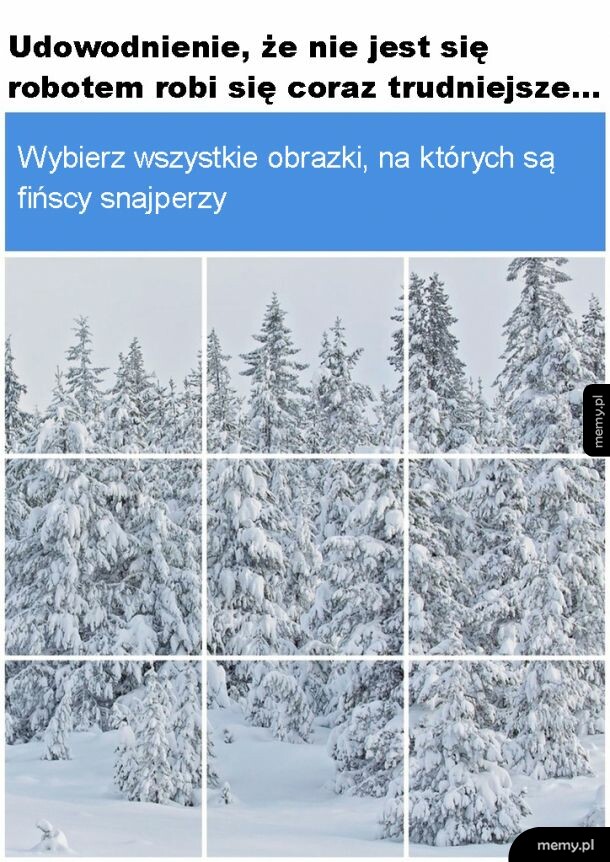Udowodnij, że nie jesteś robotem