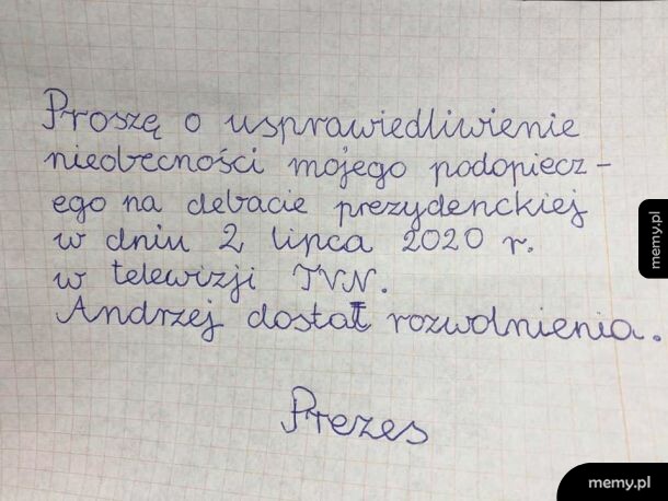 Usprawiedliwienie