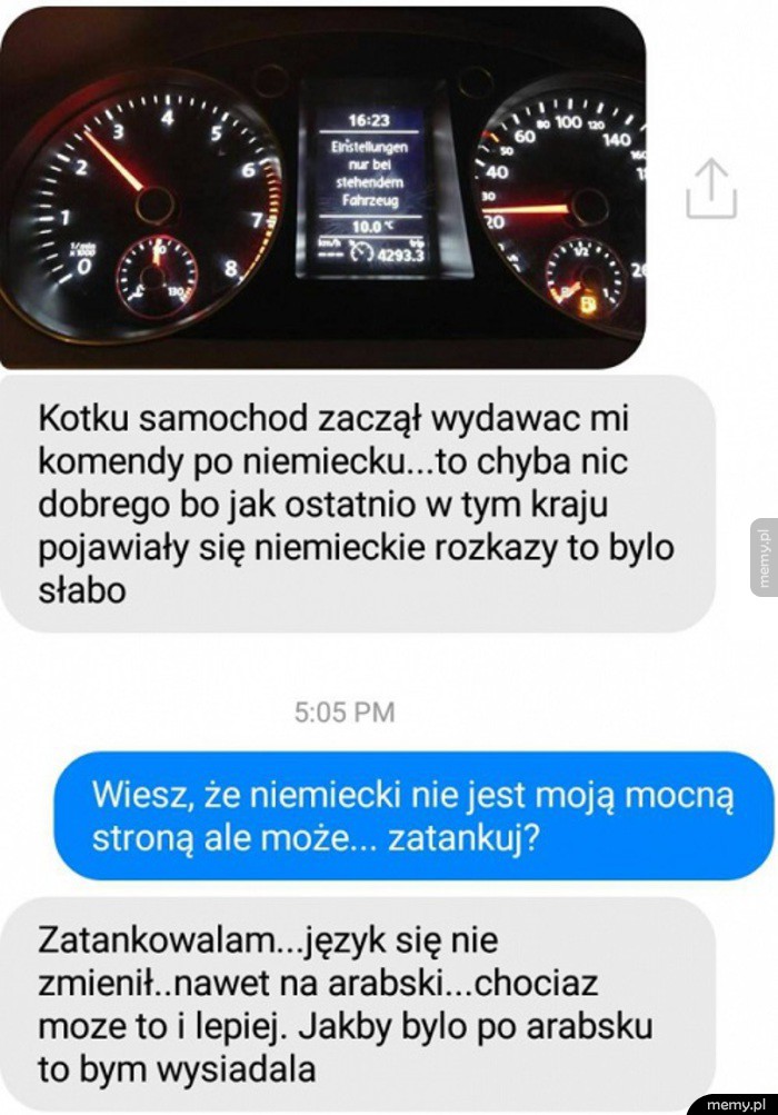 Rozmowa z blondynką