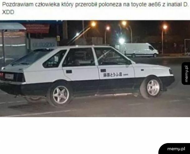 Kiedy nie stać cię na AE86