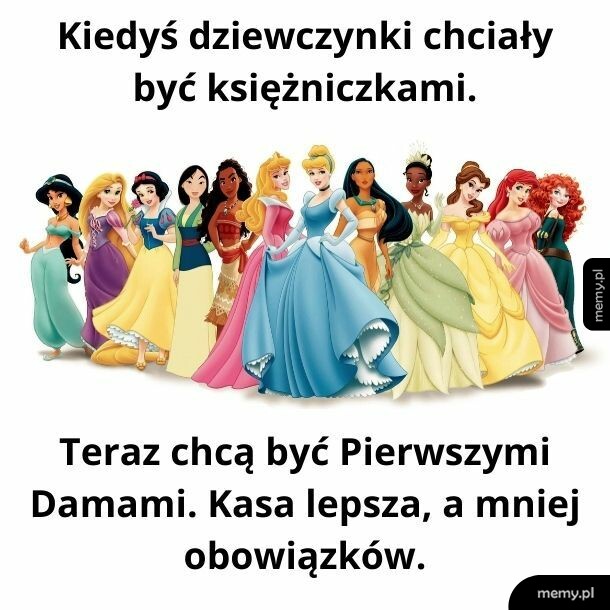 Księżniczki vs Pierwsze Damy