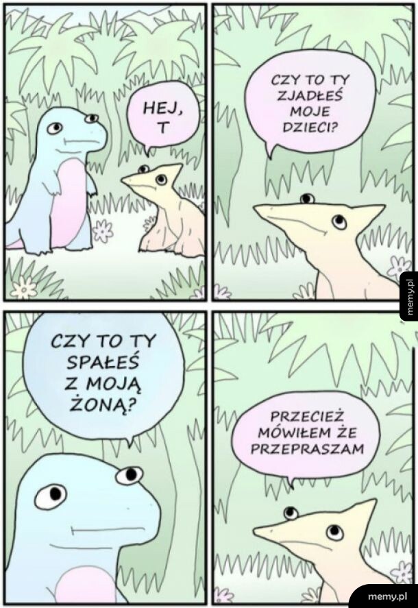 Przecież przeprosił