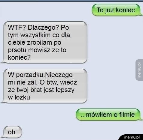 Jednak koniec