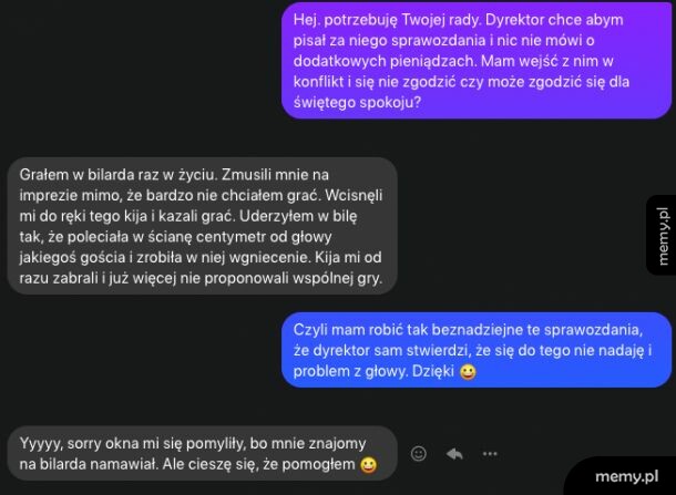 Rada dla kolegi