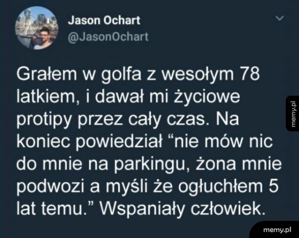 Wspaniały człowiek