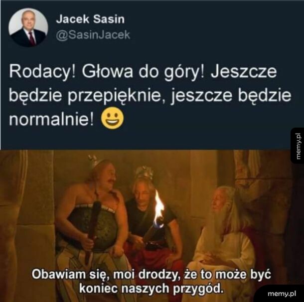 O nie...