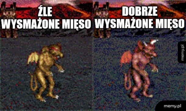Mem o mięsie wersja heroesowa