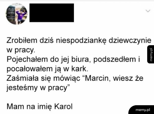 No to fajna niespodzianka