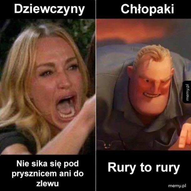 Dziewczyny vs chłopaki
