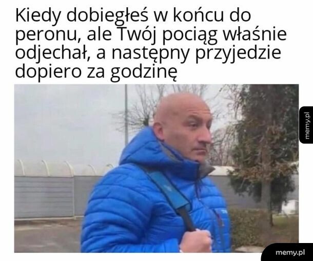 Pociąg odjechał