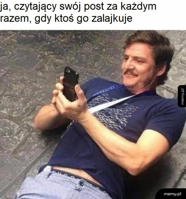 Taka satysfakcja i czuję dobrze
