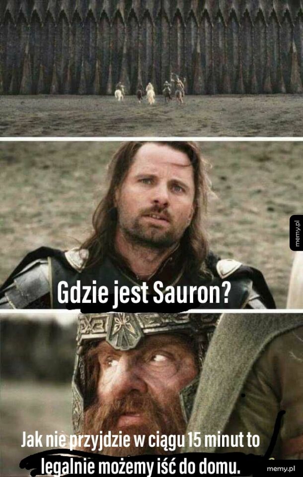 W Śródziemiu jak w szkole.