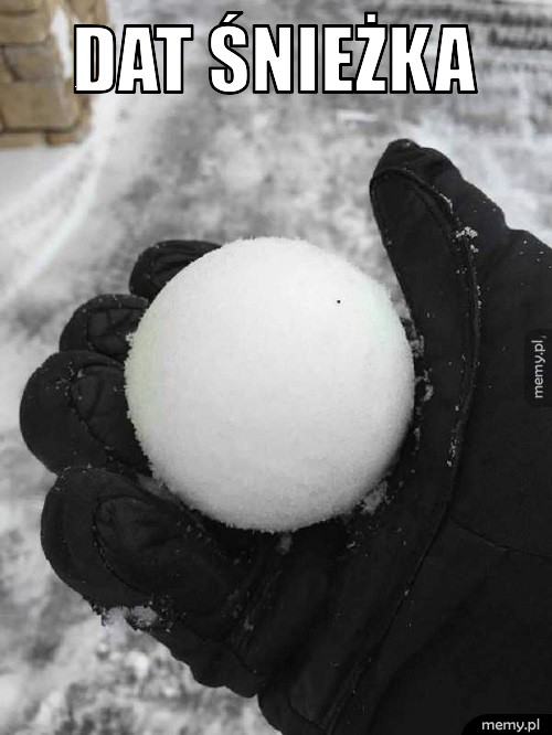 Dat śnieżka
