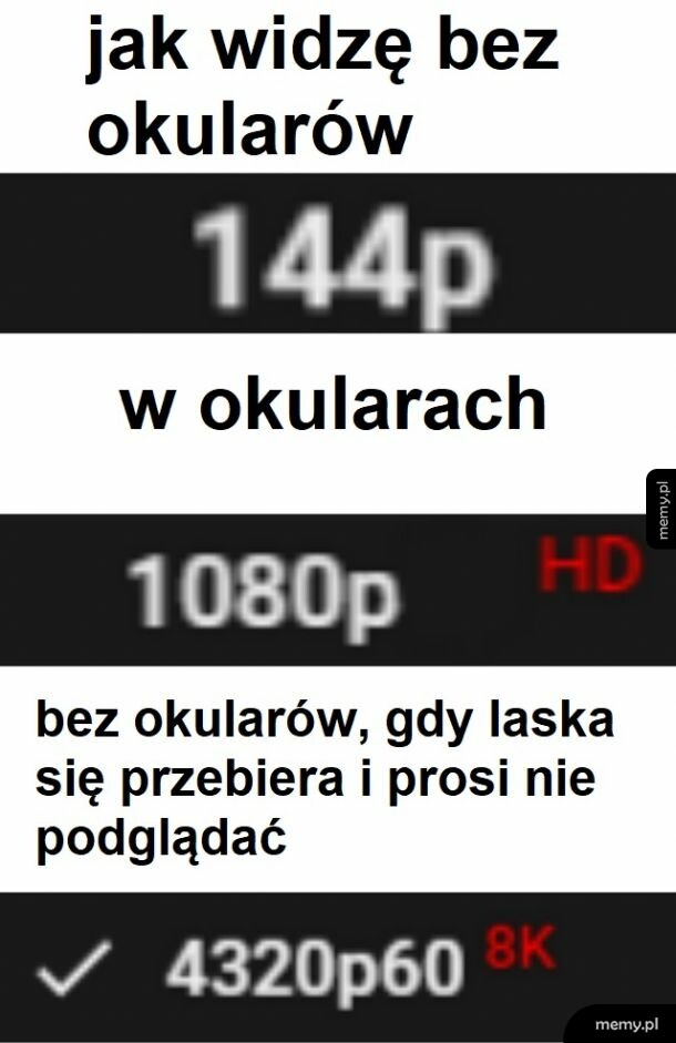 Wzrok zaskakuje