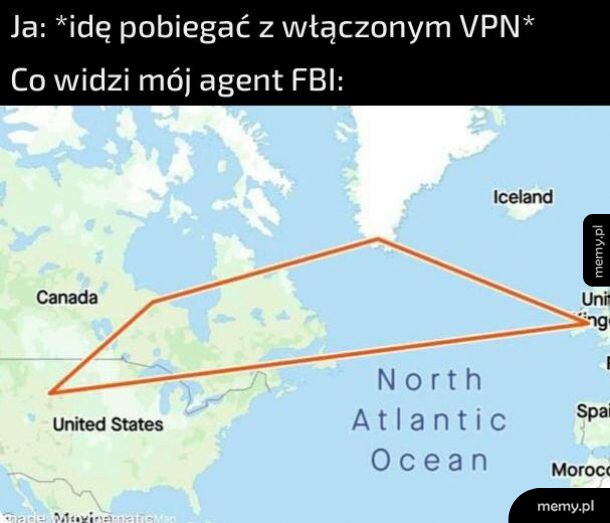Bieganie z VPN
