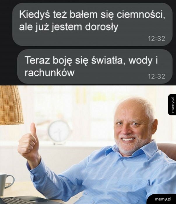 Strach kiedyś vs Dziś