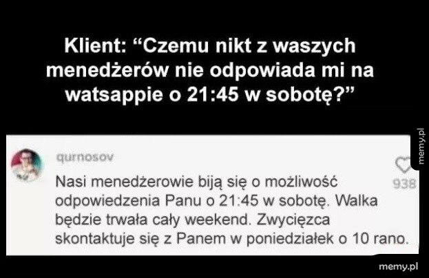 Genialna odpowiedź
