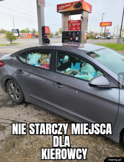 Auto czy śmietnik?