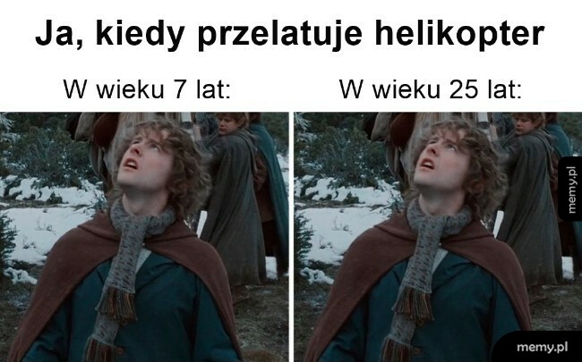 Kiedy przelatuje helikopter