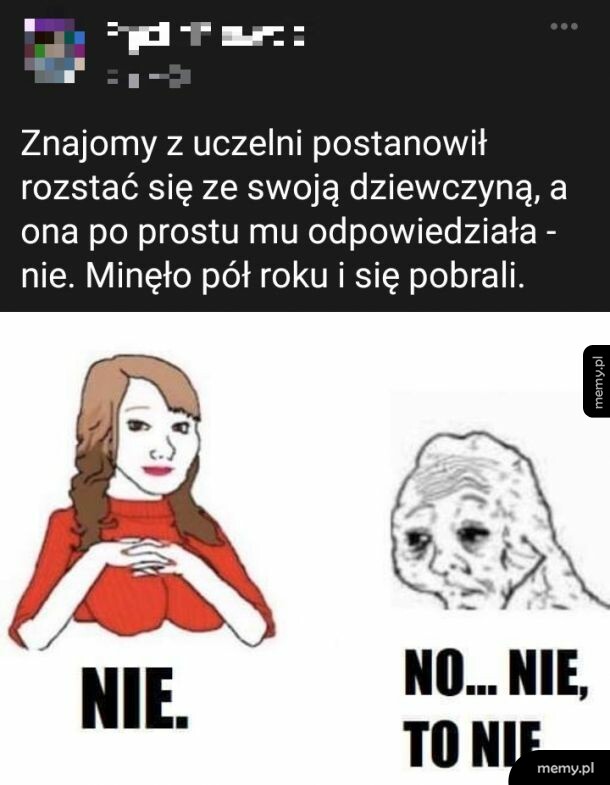 Powiedziałam coś. Koniec.