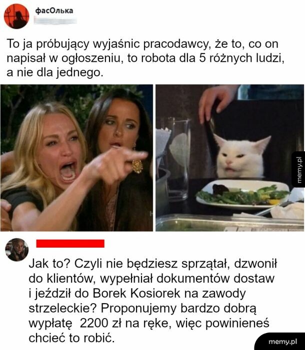 Nie wiem czemu ten chłop narzeka