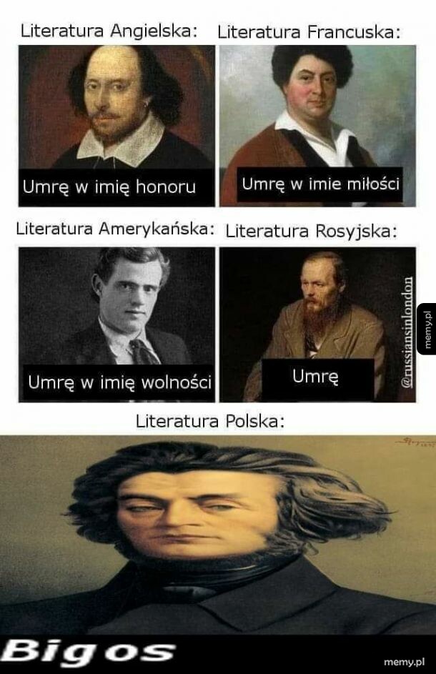 Bóg, Honor i Bigos