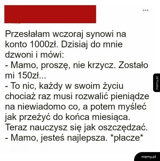 Trzeba się tego nauczyć