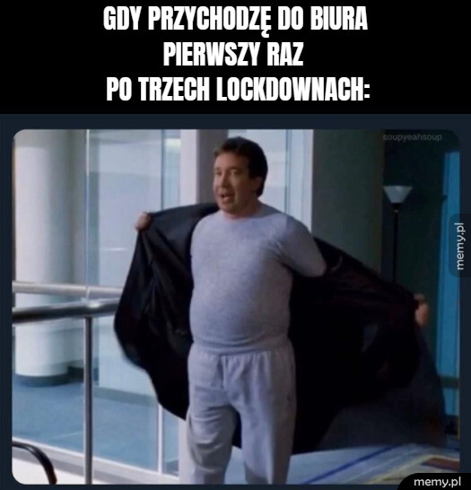 Jest nas dwóch - ja i mój brzuch.