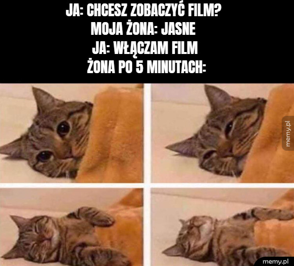 Oglądanie filmu z żoną