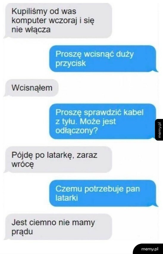 Problem z komputerem