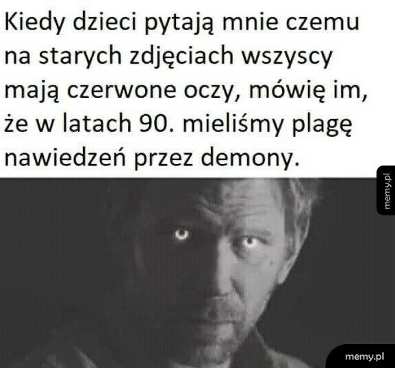 Czerwone oczy na zdjęciach