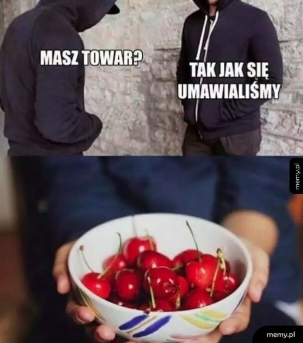 Czereśnie na lewo