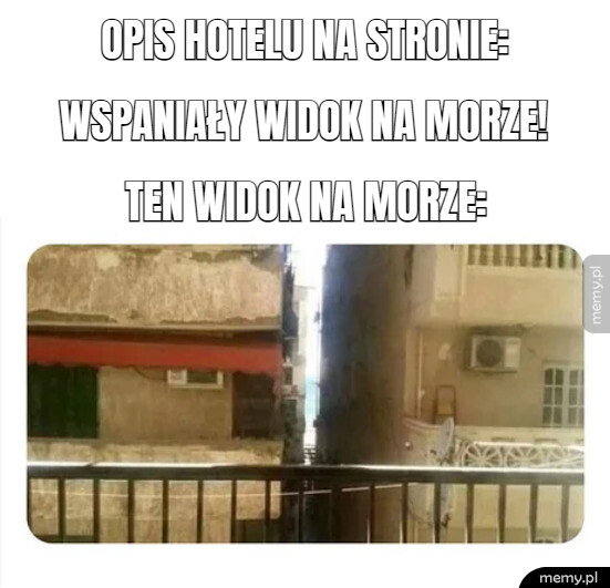 Hotel z widokiem na morze