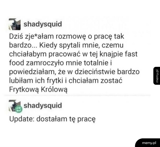Wcale nie poszło tak źle :D
