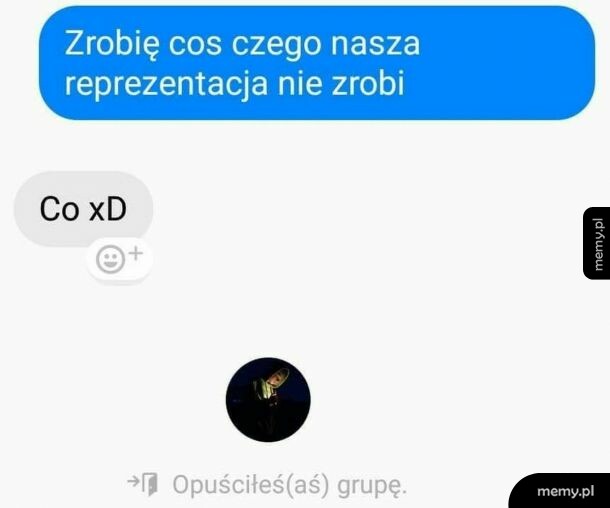 Wyjście z grupy