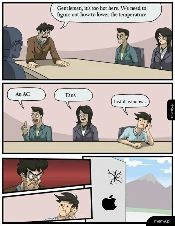 There is no windows