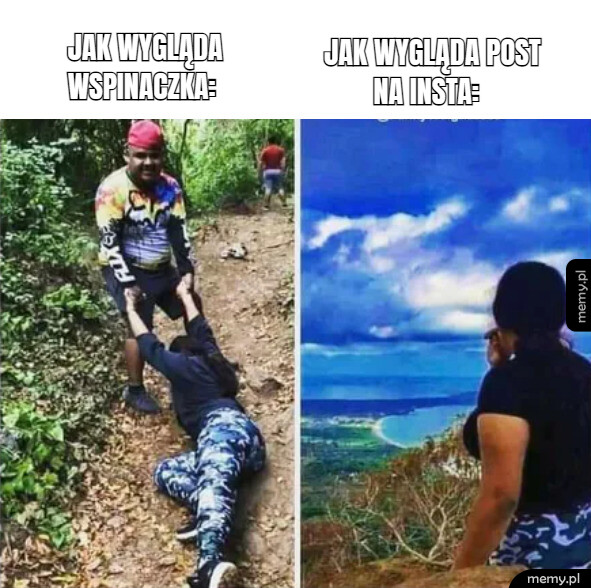Rzeczywistość a Instagram