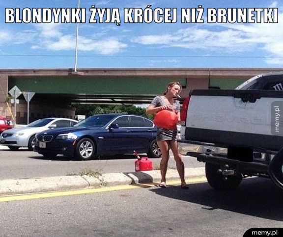 Blondynki żyją krócej niż brunetki.