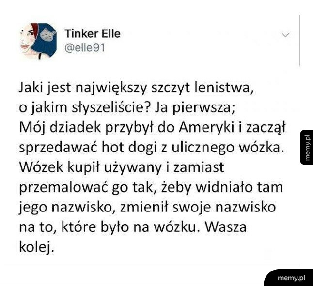 Szczyt lenistwa