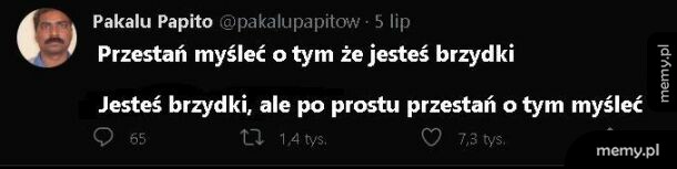 Nie myśl o tym