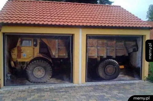 Jakim cudem on tak wjechał?