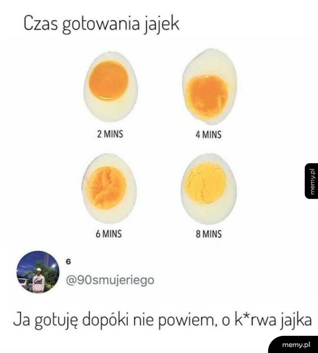 Czas gotowania jajek