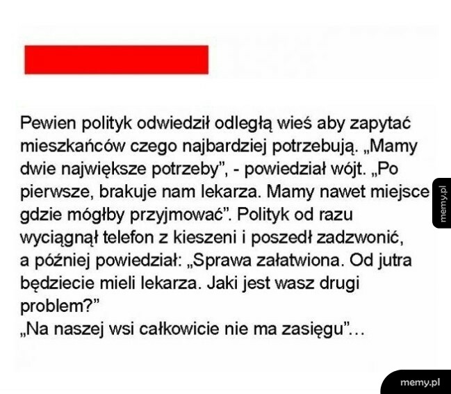 Polityk na wsi