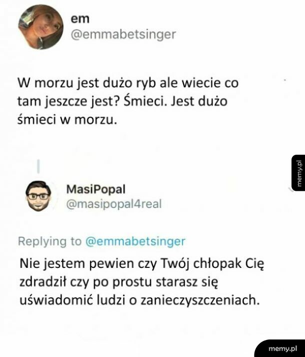 W morzu jest dużo ryb
