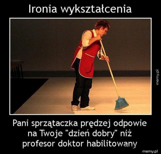 Ironia wykształcenia