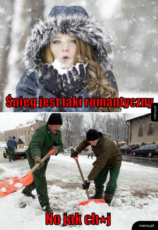 Ahh  ten cudowny śnieg